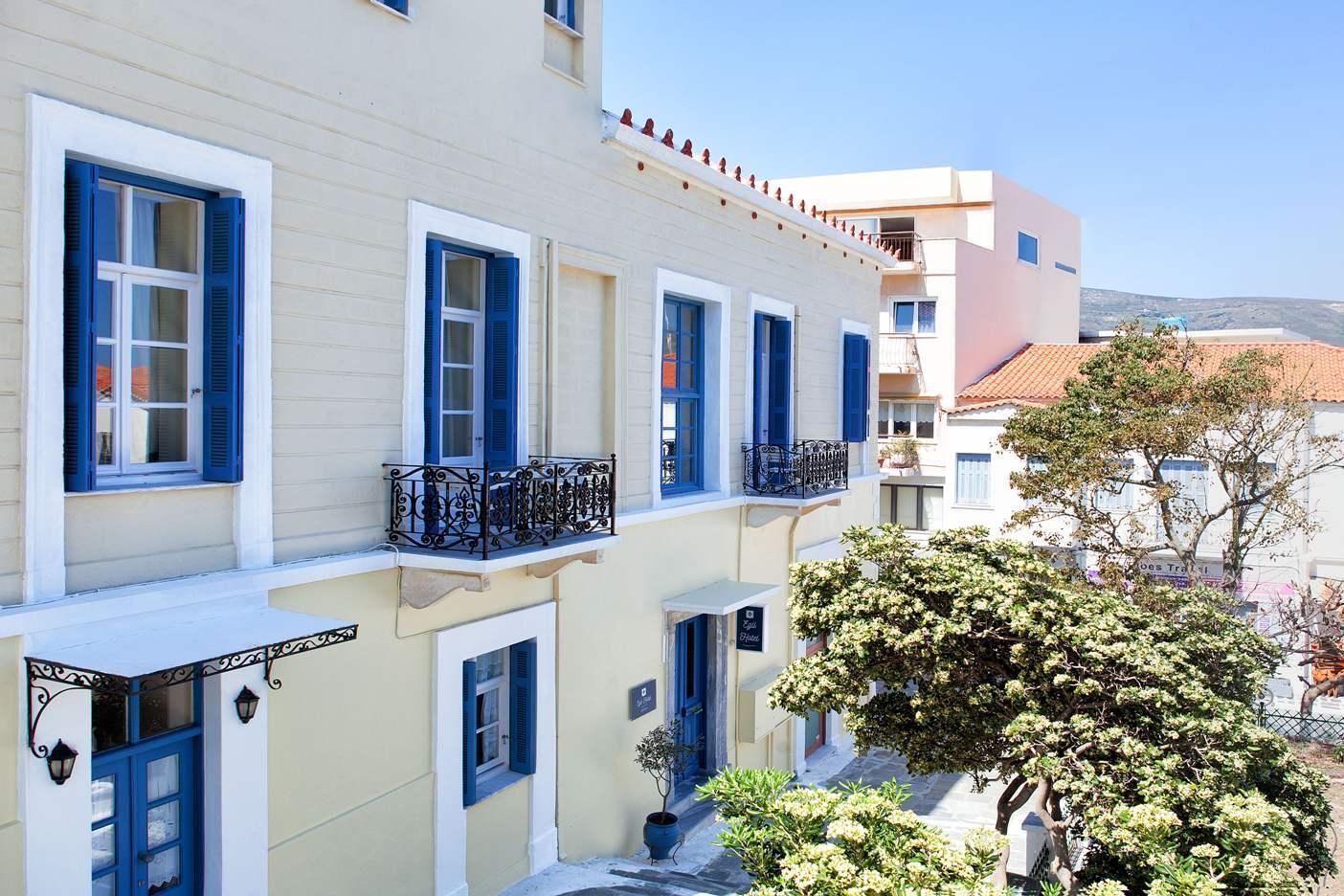 Egli Hotel Andros Town Ngoại thất bức ảnh